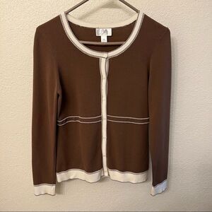 Ann Taylor Loft Petites Long Sleeve Cardigan Size MP